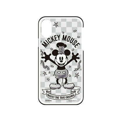 乐天商城 - 送料無料 ミッキーマウス90周年デザイン iPhoneXS iPhoneX対応ハイブリッドケース DN-571GY グレー
