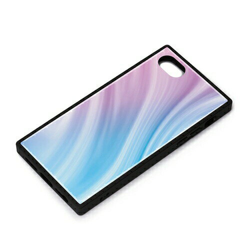 Rakuten - iPhoneSE（第2世代）用 ガラスハイブリッドケース PG-20MGT13PP パープル