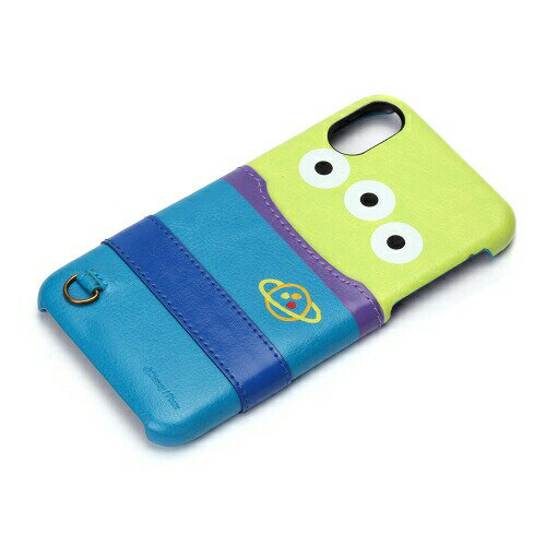 乐天商城 - 送料無料 iPhoneXS iPhoneX用ハードケース ポケット付き PG-DCS287LGM エイリアン