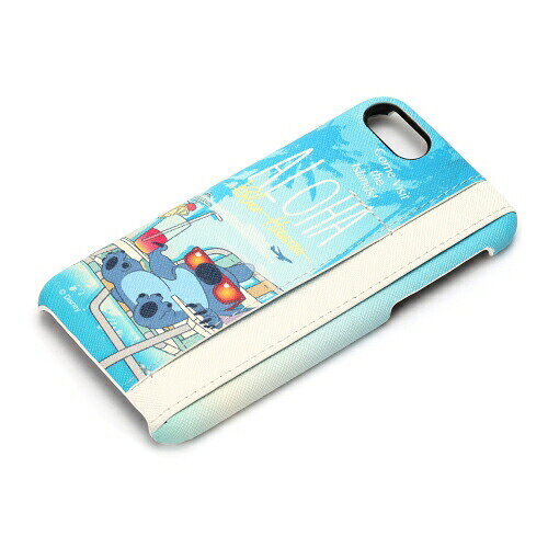 乐天商城 - 送料無料 iPhoneSE(第2世代) iPhone8 iPhone7用 ハードケース ポケット付き PG-DCS343STI スティッチ 3ポケット