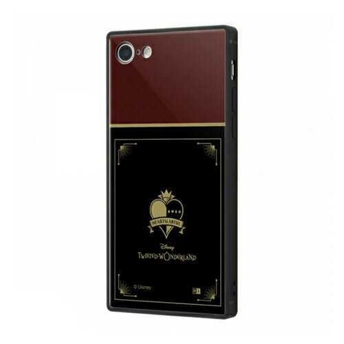 乐天商城 - 送料無料 ディズニー ツイステッドワンダーランドiPhoneSE(第2世代) iPhone8 iPhone7耐衝撃ケース KAKU トリプルハイブリッド IQ-DP7K3B DG015 ハーツラビュル寮