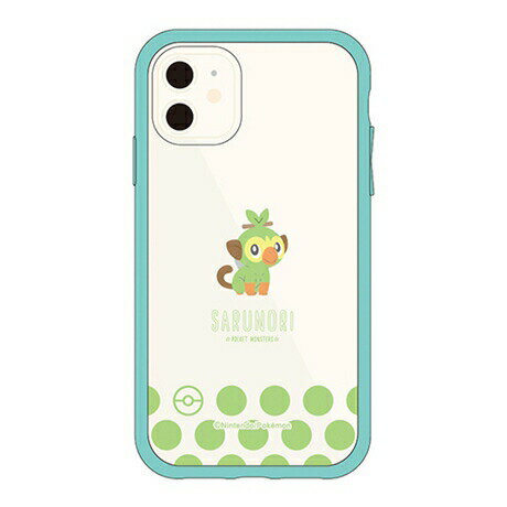 Rakuten - 【時間限定クーポン配布中】送料無料 iDress iPhone11 iPhoneXR対応 ポケットモンスター IJOYケース i33BPM08 サルノリ クリア pokemon
