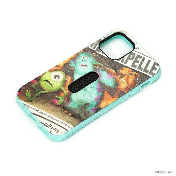 Rakuten - ディズニー Disney Pixar iPhone12mini用 タフポケットケース PG-DPT20F08MOU モンスターズ・ユニバーシティ 耐衝撃ケース 持ちやすい グリップ ピクサー