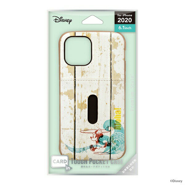 Disney iPhone12 iPhone12Pro用 タフポケットケース PG-DPT20G05MKY ミッキーマウ...