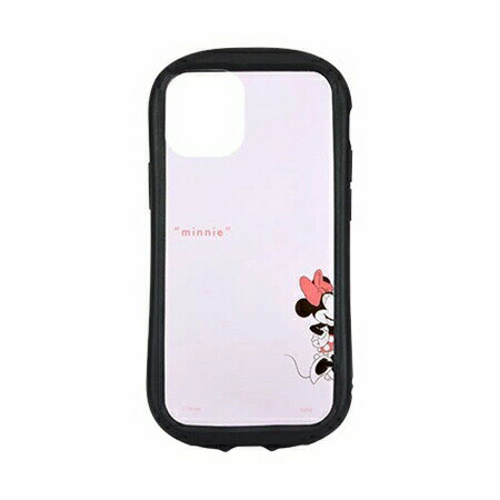 disney 130\\\' - 送料無料 ディズニーキャラクター iPhone12mini対応ハイブリッドクリアケース DN-783B ミニーマウス clearケース 透明ケース 耐衝撃ケース Disneyキャラクター
