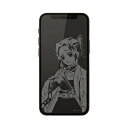 鬼滅の刃 iPhone 12 mini対応 ガラススクリーンプロテクター KMY-41D 胡蝶しのぶ(こちょう しのぶ)