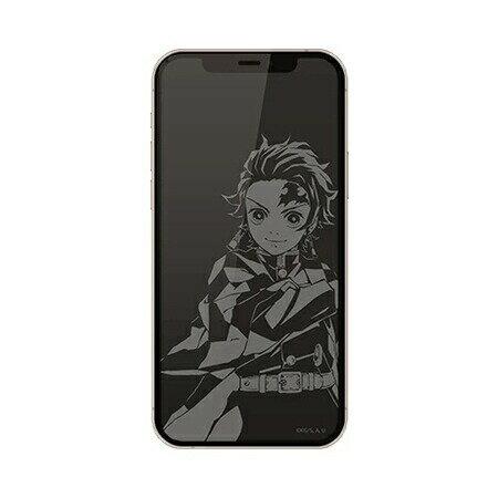 【時間限定クーポン配布中】鬼滅の刃 iPhone 12 12 Pro対応 ガラススクリーンプロテクター KMY-42A 竈門炭治郎(かまど たんじろう)