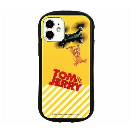 Rakuten - 【楽天スーパーセール割引】トムとジェリー iPhone12mini対応 ハイブリッドガラスケース TMJM-02B Bタイプトム&ジェリー カバー ハイブリッドケース きれい 持ちやすい 強化ガラス グリップ