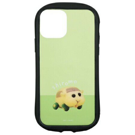 무료 배송 PUI PUI 모르카 - iPhone12 iPhone12Pro 대응 하이브리드 클리어 케이스 BPMC-02B 시로모