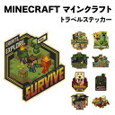 【時間限定クーポン配布中】MINECRAFT マインクラフト トラベルステッカー / (1)OVERWORLD (A) (2)OVERWORLD (B) (3)CREEPER (4)ZOMBIES (5)DIAMOND MINER (6)THE NETHER (7)ENDERMAN (8)ENDER DRAGON (9)SPIDER JOCKEY