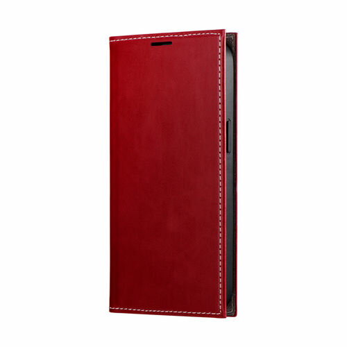 Rakuten - iPhone 13 Pro 薄型PUレザーフラップケース「PRIME」 LP-IP21PRIRD / レッド