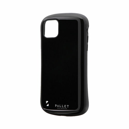 Rakuten - iPhone 11 Pro Max 耐衝撃ハイブリッドケース「PALLET」 LP-IL19PLBK / ブラック
