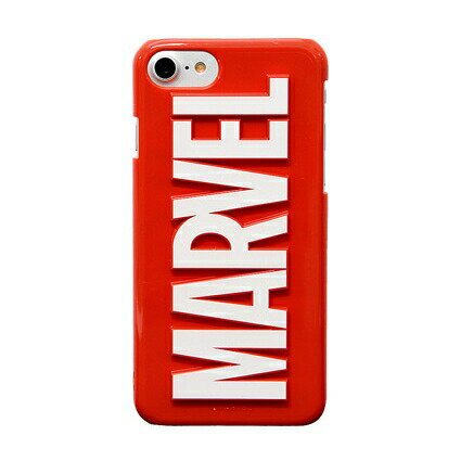 乐天商城 - MARVEL iPhoneSE (2020) iPhone8 iPhone7 対応 3Dハードケース MV-81B ロゴ