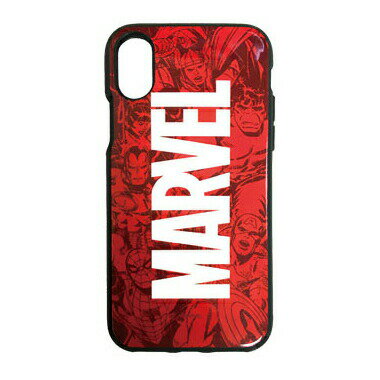 【時間限定クーポン配布中】送料無料 〈MARVEL〉 IIIIfi (R)(イーフィット) iPhoneXS iPhoneX対応ケース MV-102A ロゴ