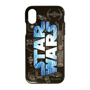 【時間限定クーポン配布中】送料無料 〈STAR WARS〉 IIIIfi (R)(イーフィット) iPhoneXS iPhoneX対応ケース STW-81A ロゴ