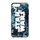 【時間限定クーポン配布中】送料無料 〈STAR WARS〉IIIIfi (R)(イーフィット) iPhone8Plus iPhone7Plus iPhone6sPlus iPhone6Plus対応ケース STW-94A コミック ブルー