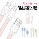 【時間限定クーポン配布中】ちいかわ USB Type-C 対応同期&充電ケーブル CK-37 / ちいかわ ハチワレ うさぎ