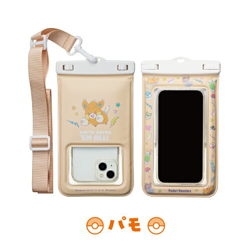 送料無料 ポケットモンスター 防水ケース PW-PM01-3 /パモ ゲンガー カビゴン ポケ...