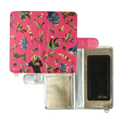 乐天商城 - 【時間限定クーポン配布中】送料無料 ズートピア マルチフリップカバーM DN-386B チラシ柄