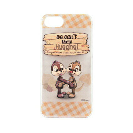 Rakuten - ディズニー HUG-N-HAPPY iPhoneSE (2020) iPhone8 iPhone7 対応キャラクタージャケット HUG-01C チップ・デール