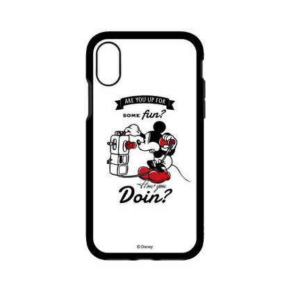 送料無料 ディズニーキャラクター IIIIfi (R)(イーフィット) iPhoneXS iPhoneX対応ケース DN-468A ミッキーマウス