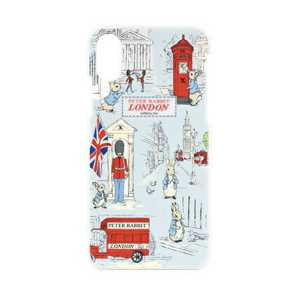 ピーターラビット(TM) iPhoneXS iPhoneX対応ハードケース PR-30A ロンドン
