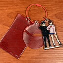 ダンダダン チェキ収納&バッジホルダー DDM-006 収納ケース 収納ホルダー アクリルチャーム付き