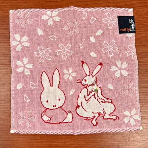miffy×鳥獣戯画 ガーゼミニタオル DBC...の紹介画像3