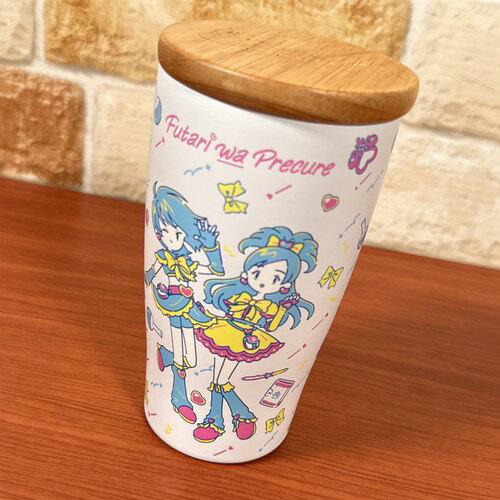 Rakuten - 送料無料 ふたりはプリキュア 木蓋付きタンブラー NEON MFWP-012 / ステンレスタンブラー 保温保冷