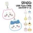 ちいかわ USB Type-C対応コネクタチャーム CK-65 / ちいかわ ハチワレ うさぎ モモンガ ラッコ くりまんじゅう 古本屋 シーサー