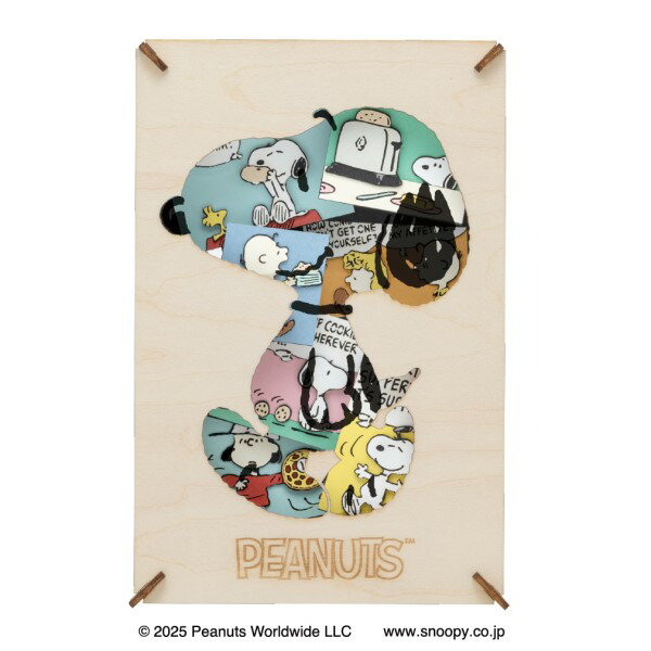送料無料 PEANUTS PAPER THEATER(ペーパーシアター)-ウッドスタイル- PT-WL28 / PEANUTS ピーナッツ/ス..