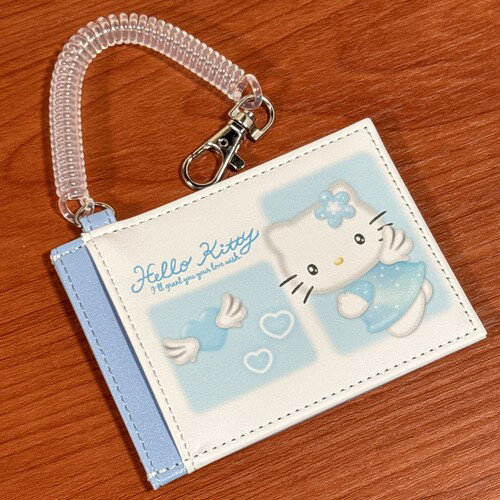 乐天商城 - サンリオ/ハローキティ パスケース BLKT-097 / みずいろエンジェル