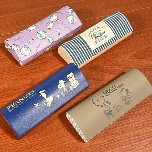 ピーナッツ/スヌーピー メガネケース SPIK-407-10 / ブラザーズ ハートサングラス ブレイクタイム ファッションショー スリム クロス付き