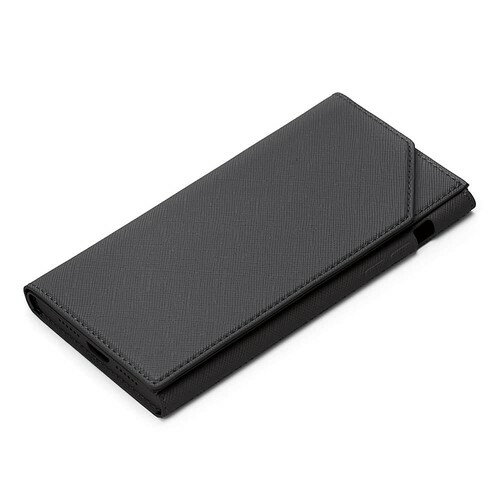 Rakuten - iPhone12/12Pro用 バックフリップケース PG-20GPU01BK / ブラック