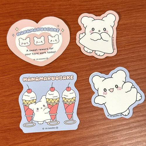 サンリオ/はなまるおばけ ステッカー2枚セット SRTZ-314-5 /ピンク ブルー