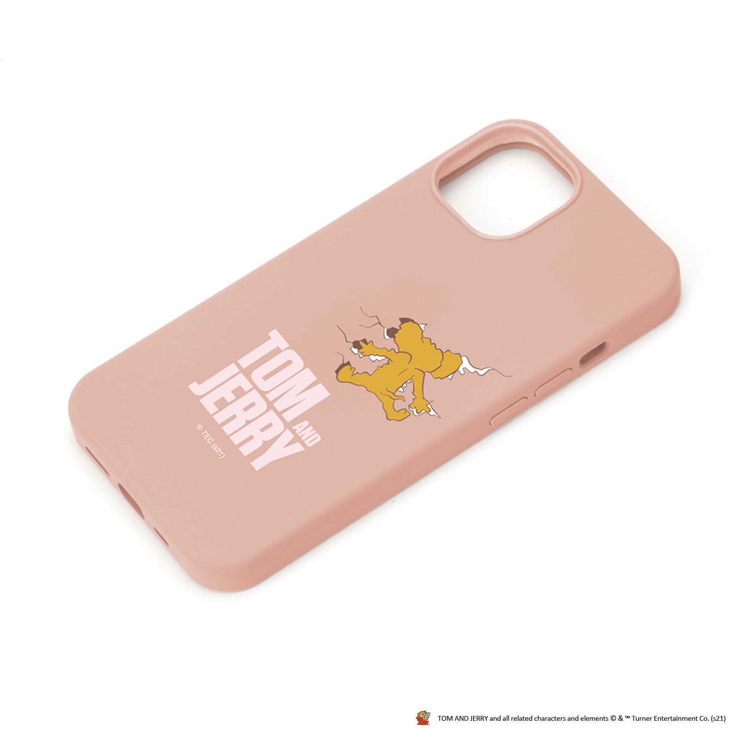 乐天商城 - トムとジェリー iPhone14/13用 抗菌スリムシリコンケース PG-WSC21K01JER / ジェリー