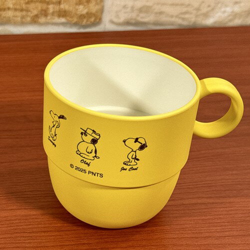 乐天商城 - ピーナッツ/スヌーピー スタッキングミニカップ SPIK-434 / Sideways Peanuts