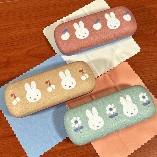 MIFFY/ミッフィー メガネケース／はんなりフラワー ちりめん DBM-3340-2 / オレンジ イエロー グリーン
