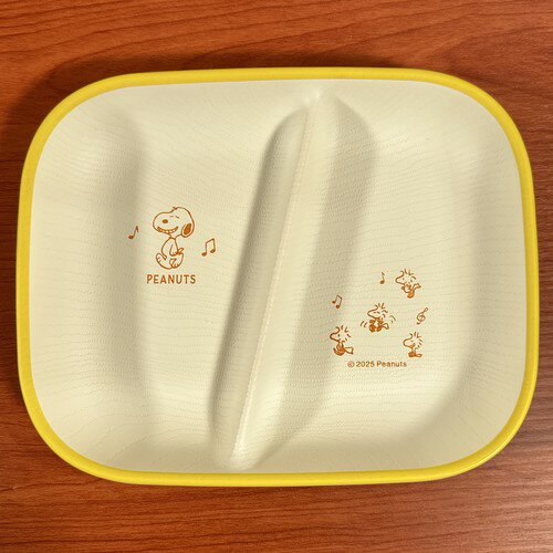 ピーナッツ/スヌーピー スクエアプレートS SPC-1402-3 / Giggle Table イエロー ミント