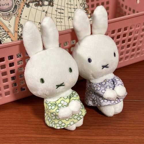 MIFFY/ミッフィー キーチャームマスコット DBM-3478-9 /ピスタチオ(グリーン) ラベンダー(パープル)