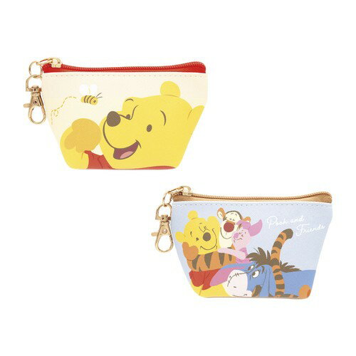 Rakuten - ディズニー/くまのプーさん 三角ミニポーチ DN-554456 /Winnie the Pooh アップ なかよし