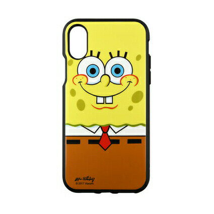 送料無料 スポンジ ボブ IIIIfi (R)(イーフィット) iPhoneXS iPhoneX対応ケース SB-50A Aタイプ