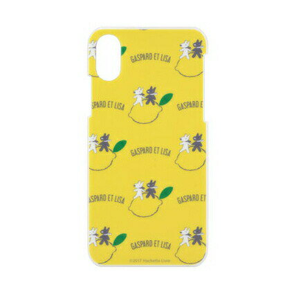 乐天商城 - リサとガスパール iPhoneXS iPhoneX対応ハードケース COS-102YE イエロー