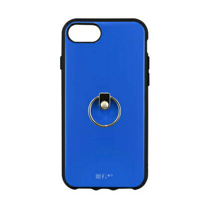 【時間限定クーポン配布中】送料無料 IIIIfi (R)(イーフィット) リング iPhoneSE (2020) iPhone8 iPhone7 iPhone6s iPhone6 対応ケース IFT-18BL ブルー
