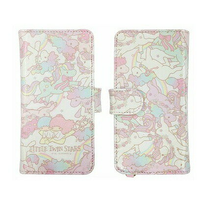 乐天商城 - 【時間限定クーポン配布中】送料無料 サンリオ ユニバーサル フリップカバー M SAN-460A キキ&ララ