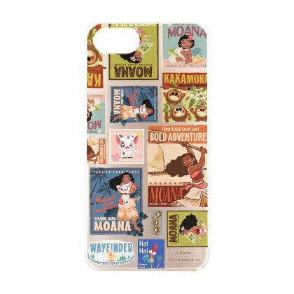 모아나와 전설의 바다 iPhoneSE (2020) iPhone8 iPhone7 대응 하드 케이스 DN-417D 포스터