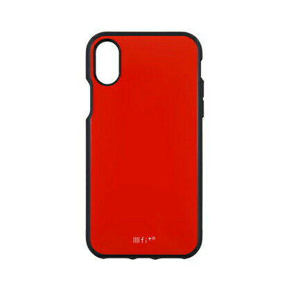 Rakuten - 送料無料 IIIIfi+(R)(イーフィット) iPhoneXS iPhoneX対応ケース IFT-05RD レッド