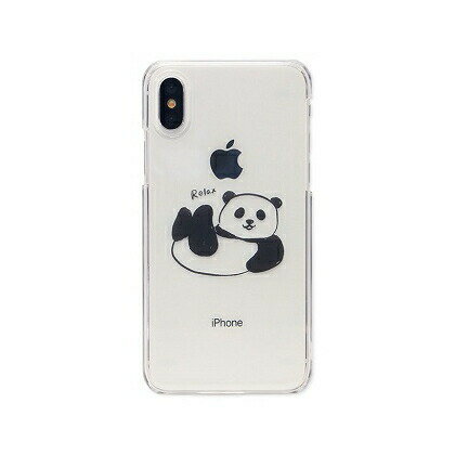 乐天商城 - コロコロパンダ iPhoneXS iPhoneX対応ハードケース MPD-02B リラックス
