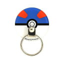【時間限定クーポン配布中】ポケットモンスター ダイカットマルチリング POKE-616B スーパーボール pokemon グッズ グリップ補助 リング