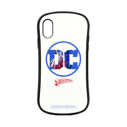 乐天商城 - 送料無料 スーパーマン iPhoneXS iPhoneX対応ハイブリッドガラスケース SPM-65WH ホワイト